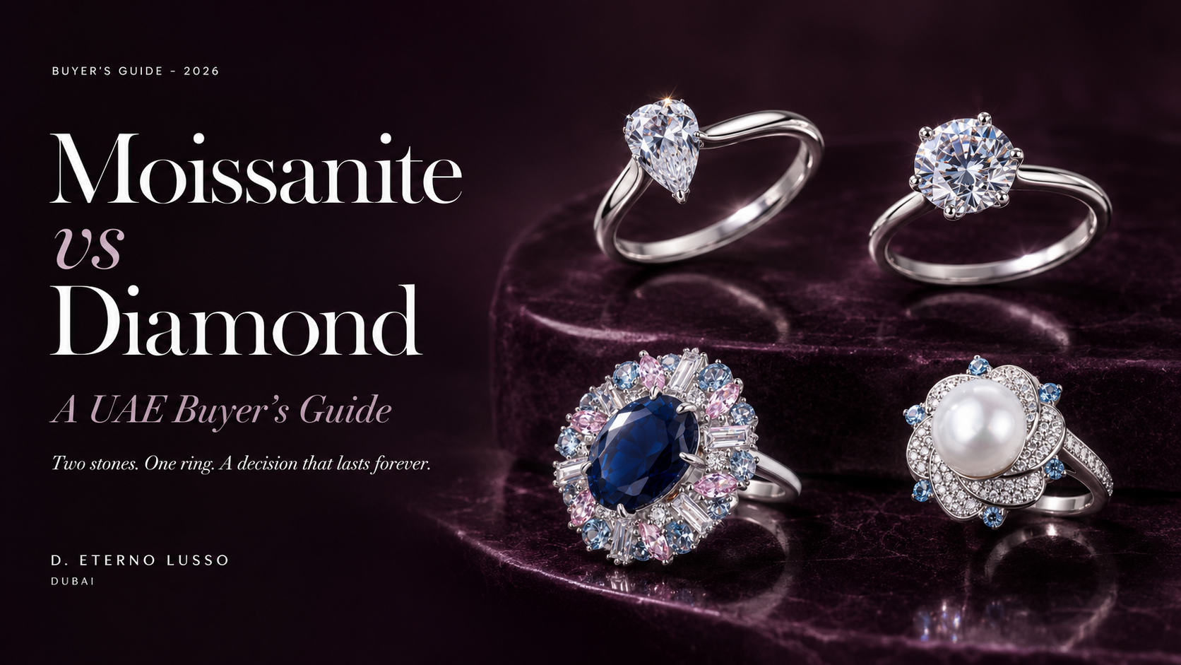 Moissanite vs Diamond: A UAE Buyer's Guide for 2026