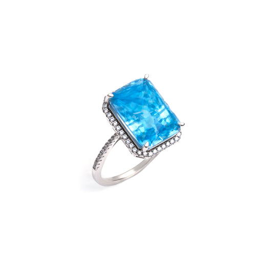 Blue Cloud Ring
