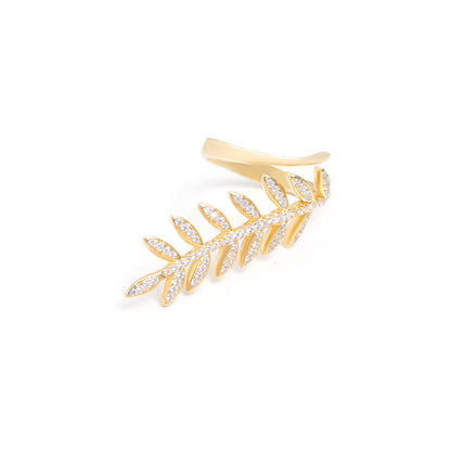 Golden Leaves Ring