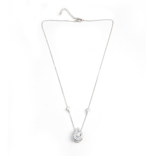 White Tear Necklace