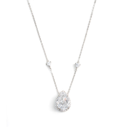 White Tear Necklace