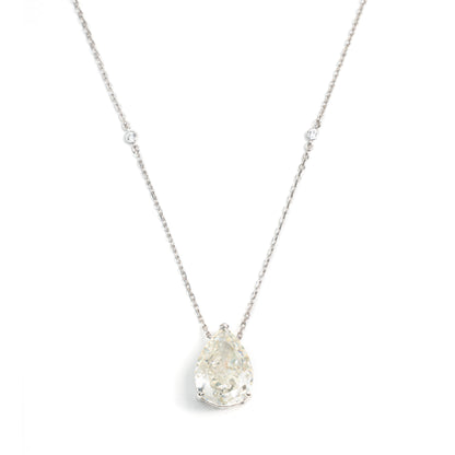 Yellow Tear Necklace
