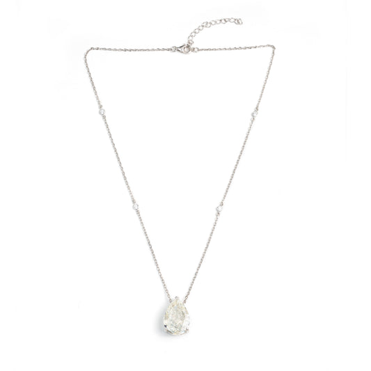 Yellow Tear Necklace