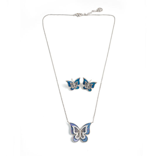 Blue Butterfly Set