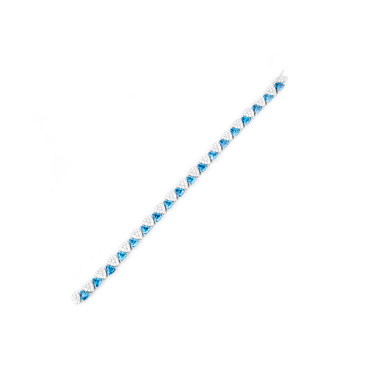 Ocean Trillion Bracelet