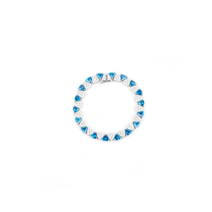 Ocean Trillion Bracelet