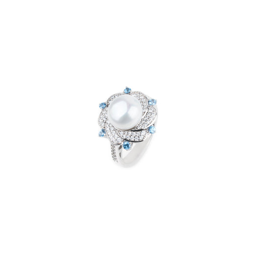 The Celeste Pearl Ring